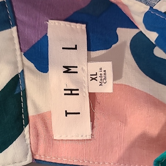 THML Multicolor Abstract Print Top - Picture 2 of 6